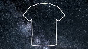 Dipixion collection. T-shirt prints with the infinite elements of our brand in mind. An image of our galaxy with a T-shirt overlay, creative, endless and amazing.